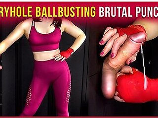 Handjob Ballbusting - I Destroy His Balls Era