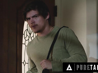 PURE TABOO Pervy College Stepbro CAUGHT Hot Stepsis Charlotte Sins Being A Camgirl & FUCKED HER!