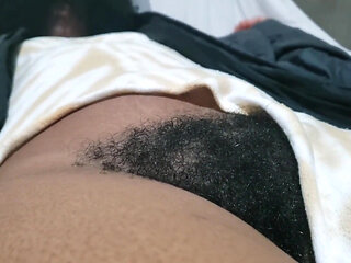 Hairy Star Shows off Her Natural Pussy in a Bold and Intimate Sensual Presence