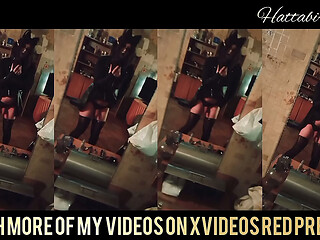 Femboy slut enjoys squirting in front of a mirror