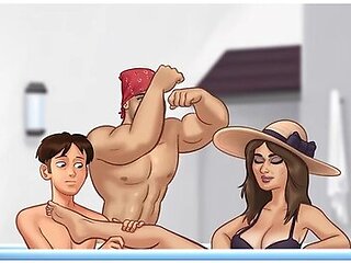 Summertime Saga V0.20.5 - Pt.253 - Foot Massage And High Sexual Appeal With Car Toon