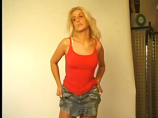 I Present to You Veronika a Real Blonde Fairy with a Great