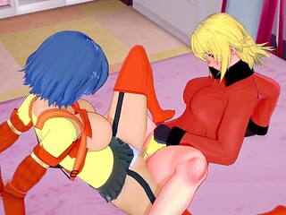 Super Robot Wars 30 Kusuha x Cagali 3D HENTAI