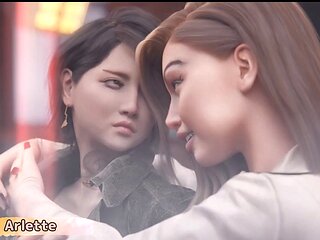 Three dimensional, animation sex, futanari sex