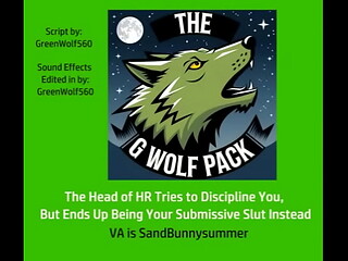 The Head of HR Tries to Discipline You, But Ends Up Being Your Submissive Slut Instead - Audio Porn