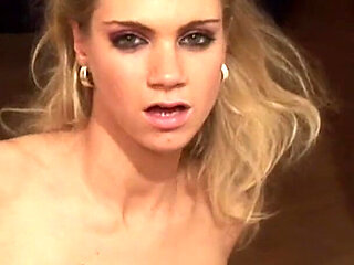 The Horny Blonde - First Masturbate, Then the Dildo