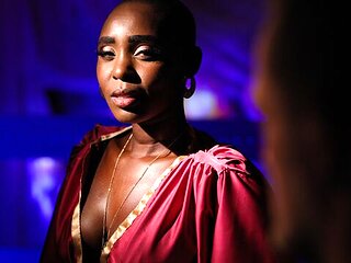 Consummate Zaawaadi's big tits scene