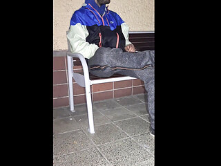 Waiting on Train on Station