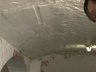 Dominating big lesbian dildo