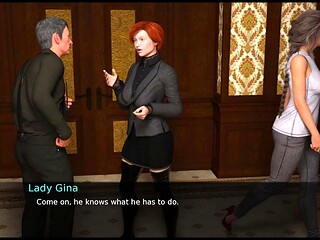 Hot redhead amateur shares her big ass and tits in a homemade 3D scene