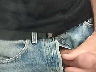 Fetich jeans Levi's masturbation
