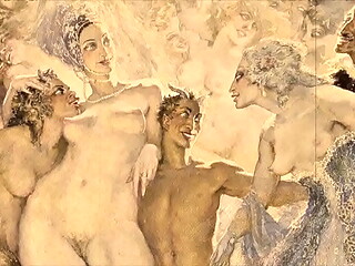 vintage erotic drawings