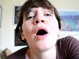 Tattoed Amateur Webcam Girl Hot Dildo Action Masturbation