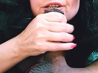Sexy sister-in-law gets naughty while husband watches