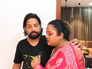 Indian step-brother-in-law caught having hot sex in the hotel by innocent
