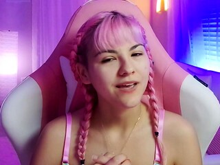 Curly Blonde Teen Records Solo Dildo Masturbation More at