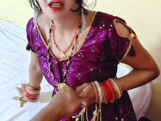Desi wife seduced by hubbie in hushed tones