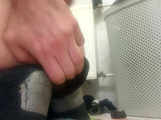 Big dildo in the ass