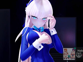 mmd r18 Asuma Toki AGASSY sex dance public 3d hentai want sex fuck hard dildo cheating wife