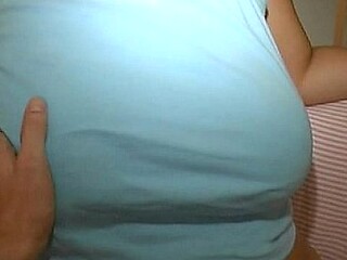 Busty amateur Dora fucks
