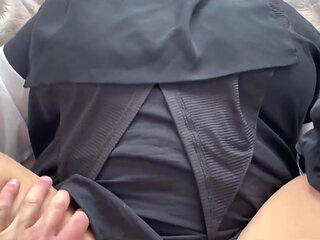 Arab Stepmom Was Cleaning Sexy and My Cock Got on Her Tight Ass and I Fucked Her