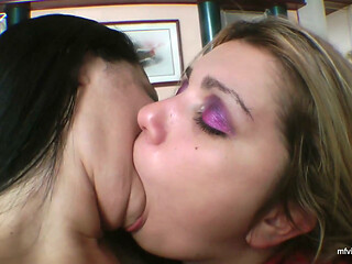 Kiss Me Deep and Hard - Top Lesbian Kissing Domiantion