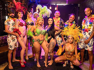 Real Anal Carnaval Party Orgy