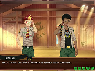 Game: Camp of Friends, Path 2, Episode 46 - Kiran and Taiga'_s Conversation (Russian voiceover)