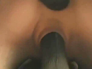 Two Huge Black Cocks for a Blonde Eager for Hard Double Penetration