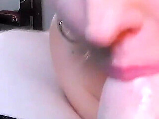 Sloppy Deepthroat Blowjob Big Tits MILF