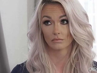 Big Boob Blonde Mom Fucks Stepson Hard