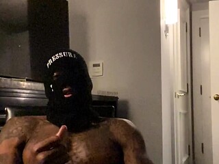 Solo Black Gay Masturbation Jerk Off