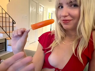 Sexy Blonde Stepsis Teases and Edges You With Her Mouth And Pussy : Britt Blair : Dirty tale : Danny Dirt
