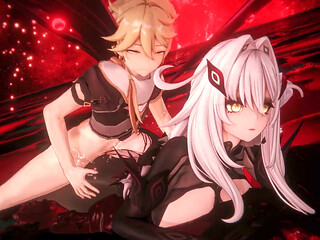 Genshin Impact - Ronova and Anastasya Passionate Sex - 3D Hentai Animations