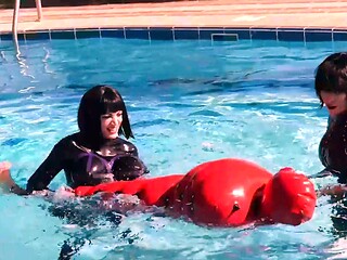TANGENTOD Latex Pool Float Play