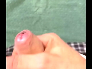 Uncut handjob