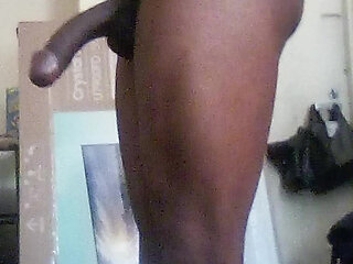 Big Black Dick Fat Juicy Booty TGirl Spreading Cheeks And Jacking Dick