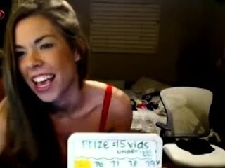 Horny Webcam Babe Solo Masturbation