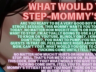 Ai Femdom Step-mommy 'say Yes' Handjob Marathon JOI Stamina Song. Step-mommy, Good-boy, Edging Session, Stroking, Sensory-denial