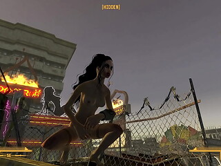 Fallout New Vegas Gomorrah brothel sex gameplay compilation