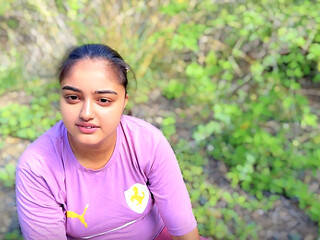 Beautyfull Sali is making her stepbrother-in-law happy in the mountains