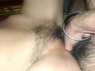 Desi wife hairy pussy fucked hard