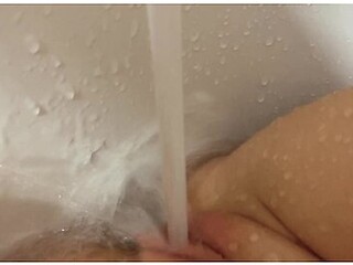 First Time Trying To Masturbate With Water Jet