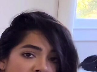 Teen brunette takes a hot hardcore sex ride