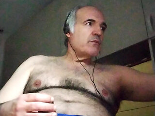 I've Been Masturbating My Cock for Two Hours, Finally I Cum