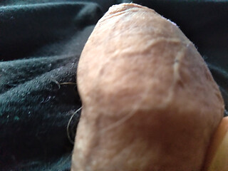 dude masters his mega penis to masturbate him