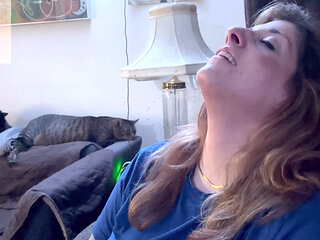 Movie night with stepMom ends with blowjob