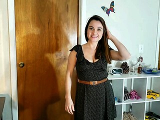 Brunette Solo Webcam Masturbation