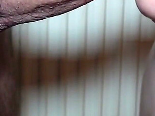 Close-up: Slow Blowjob on a Thick Meaty Dick Sticky Cum