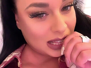 Can I Wear Ur Shirt and Wait 4 U in Bed Like This When U Get Home?